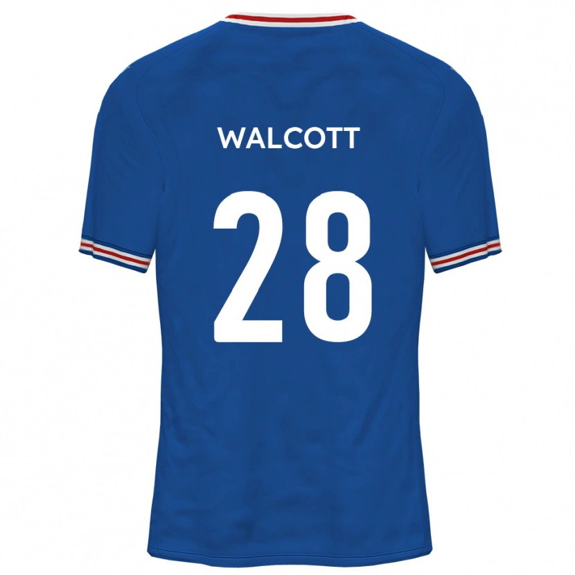 Danxen Bambino Maglia Malachi Fagan-Walcott #28 Blu Dodger Kit Gara Away 2025/26 Maglietta