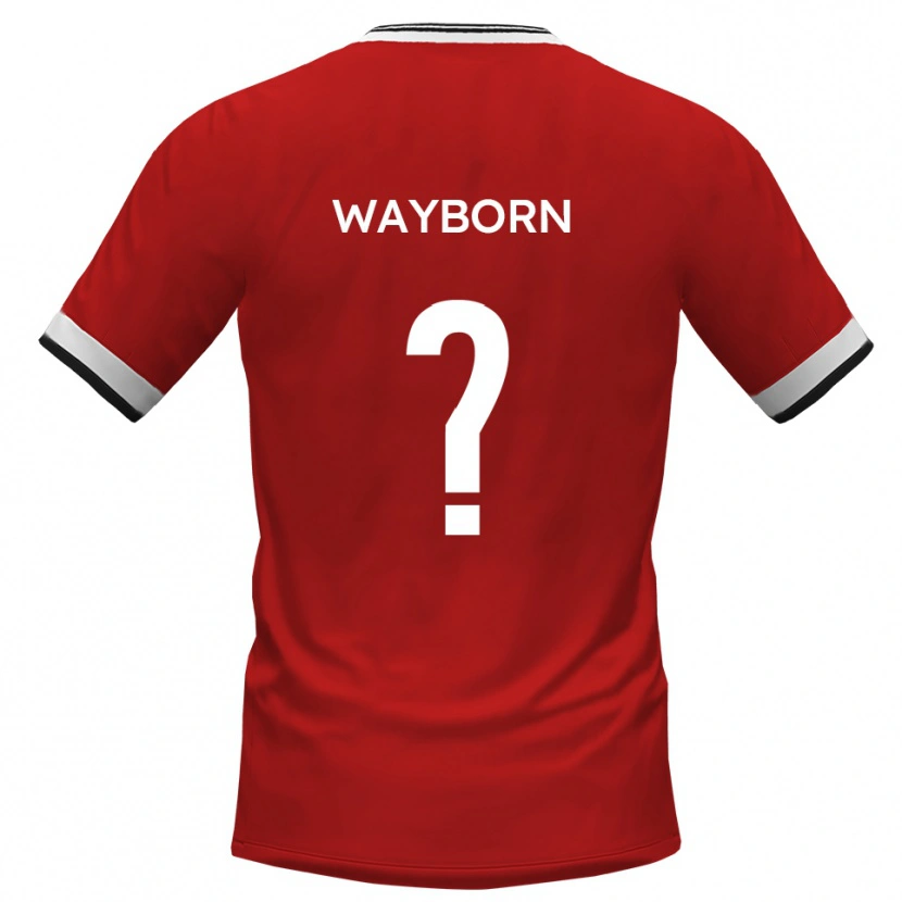 Danxen Bambino Maglia Luke Wayborn #0 Bianco Nero Kit Gara Away 2025/26 Maglietta