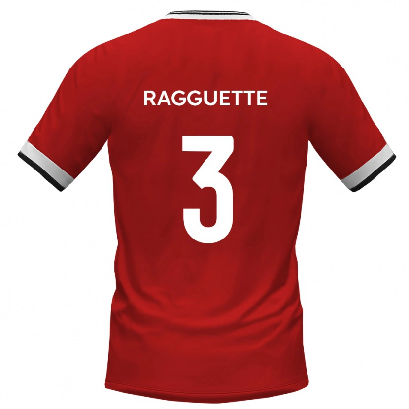 Danxen Bambino Maglia Jordan Ragguette #3 Bianco Nero Kit Gara Away 2025/26 Maglietta