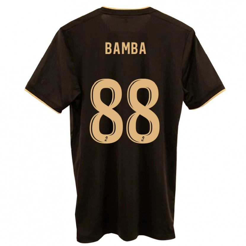Danxen Bambino Maglia Axel Bamba #88 Blu Rosso Kit Gara Away 2025/26 Maglietta