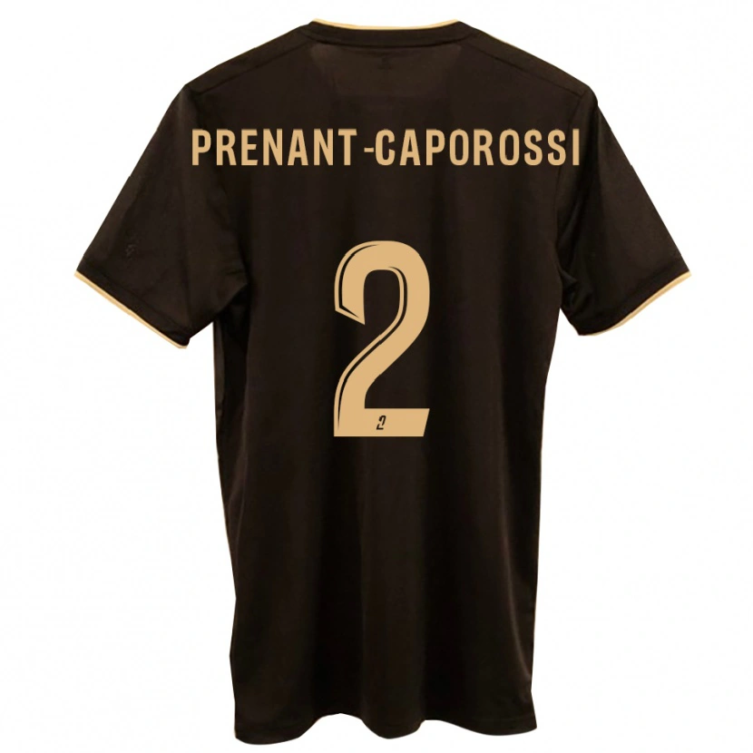 Danxen Bambino Maglia Julien Prenant-Caporossi #2 Blu Rosso Kit Gara Away 2025/26 Maglietta