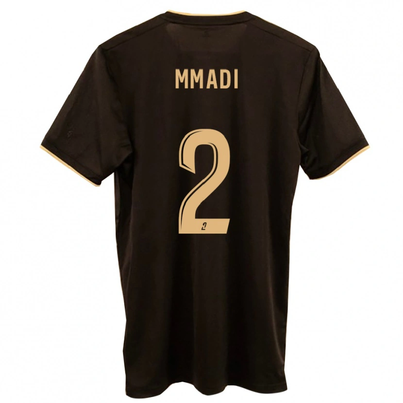 Danxen Bambino Maglia Rouchidy Mmadi #2 Blu Rosso Kit Gara Away 2025/26 Maglietta