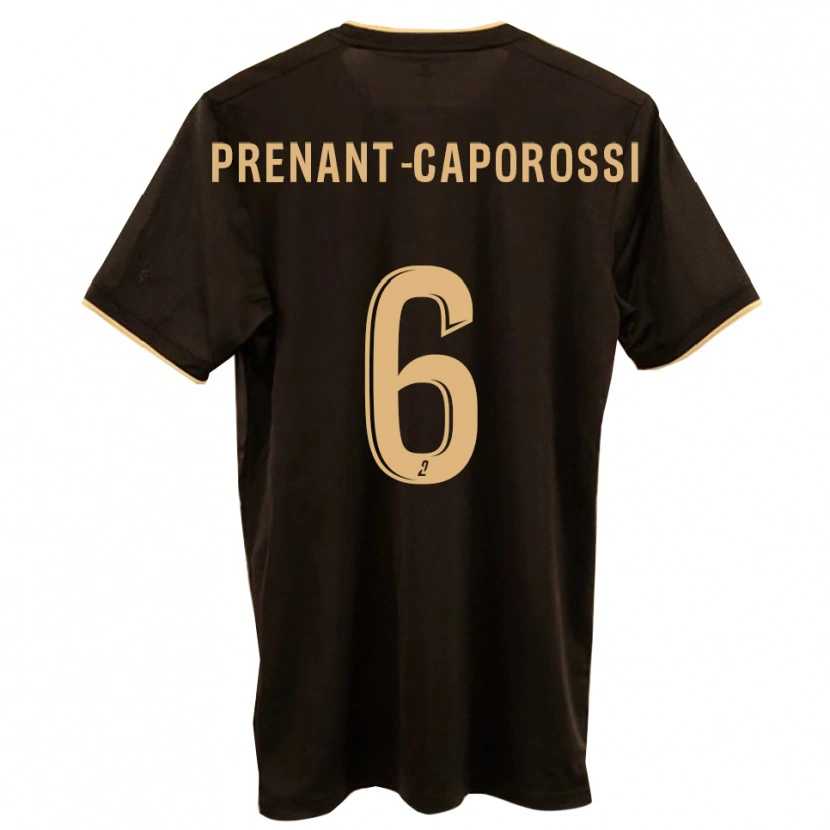 Danxen Bambino Maglia Valentin Prenant-Caporossi #6 Blu Rosso Kit Gara Away 2025/26 Maglietta
