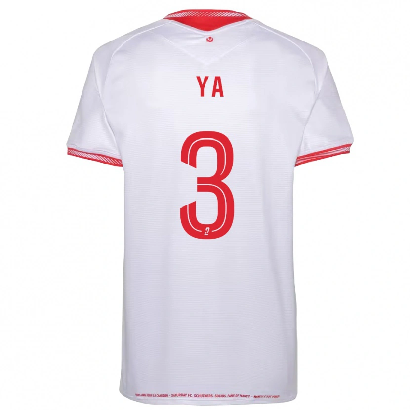 Danxen Bambino Maglia Noah Ya #3 Nero Rosso Kit Gara Away 2025/26 Maglietta