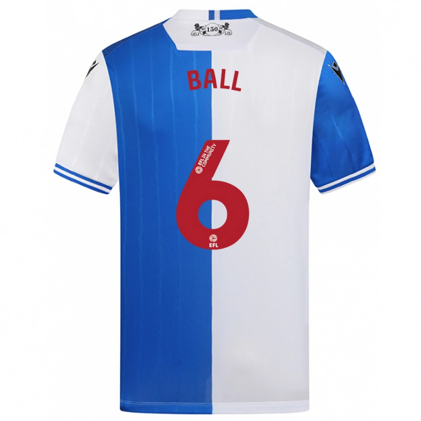 Danxen Uomo Maglia Levi Ball #6 Blu Bianco Kit Gara Home 2025/26 Maglietta