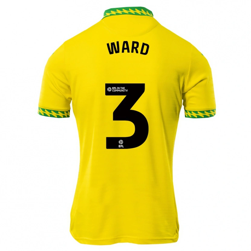 Danxen Uomo Maglia Summer Ward #3 Bianco Verde Kit Gara Home 2025/26 Maglietta