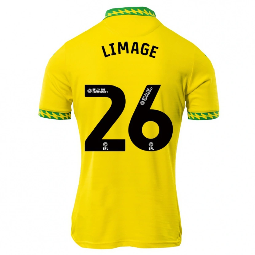Danxen Uomo Maglia Felicity Limage #26 Bianco Verde Kit Gara Home 2025/26 Maglietta
