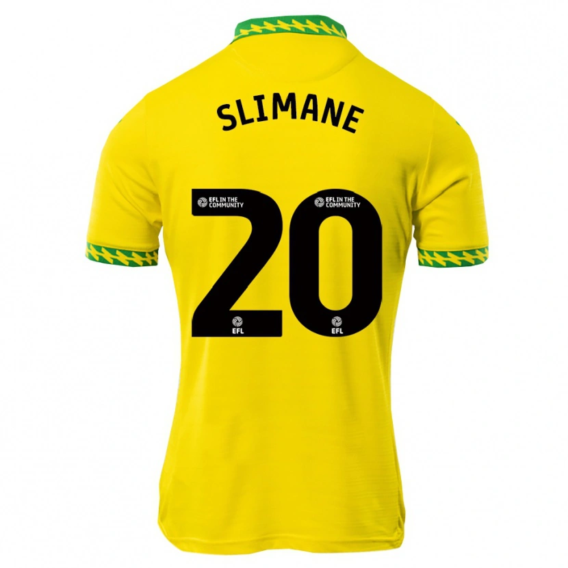 Danxen Uomo Maglia Anis Slimane #20 Bianco Verde Kit Gara Home 2025/26 Maglietta
