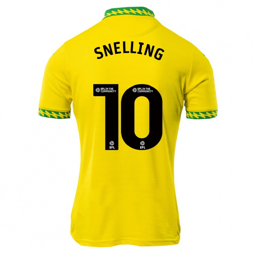 Danxen Uomo Maglia Natasha Snelling #10 Bianco Verde Kit Gara Home 2025/26 Maglietta