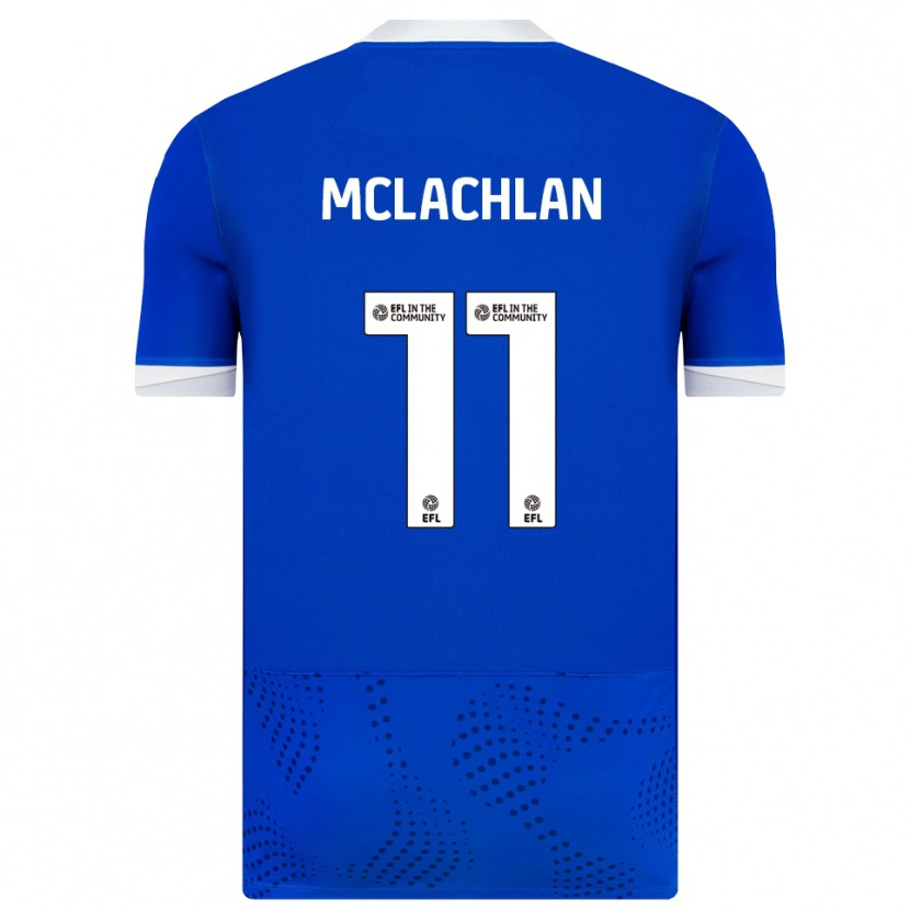 Danxen Uomo Maglia Daisy Mclachlan #11 Blu Bianco Kit Gara Home 2025/26 Maglietta