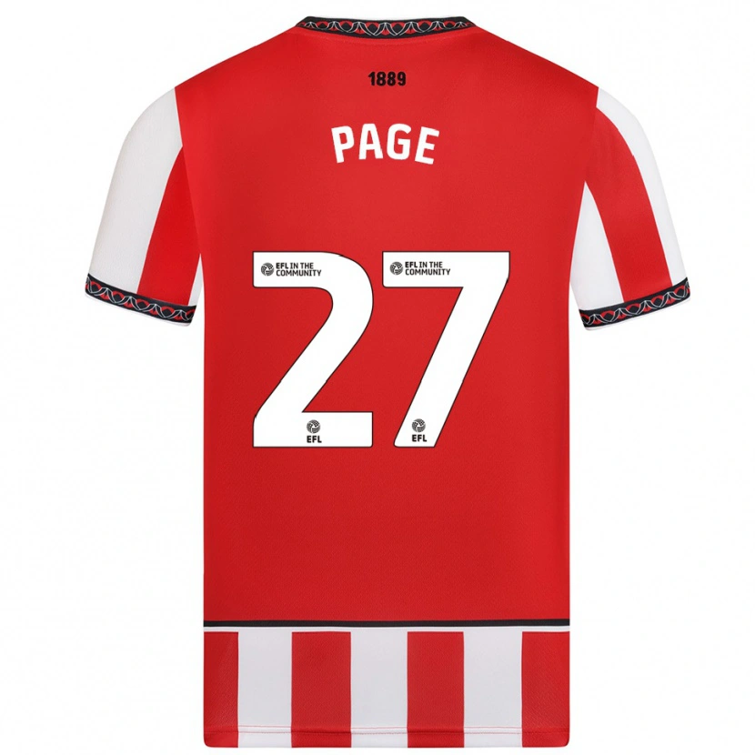 Danxen Uomo Maglia Olivia Page #27 Rosso Bianco Kit Gara Home 2025/26 Maglietta