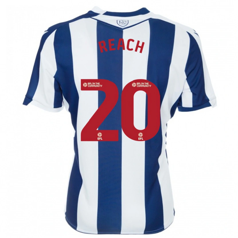 Danxen Uomo Maglia Adam Reach #20 Blu Marino Bianco Kit Gara Home 2025/26 Maglietta