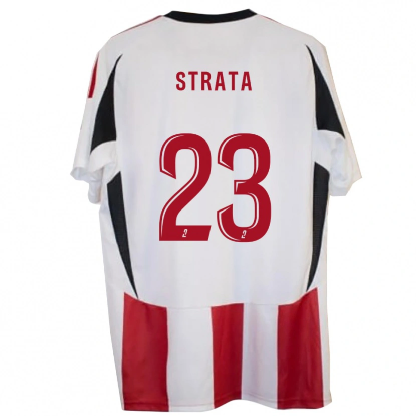 Danxen Uomo Maglia Tony Strata #23 Rosso Blu Kit Gara Home 2025/26 Maglietta