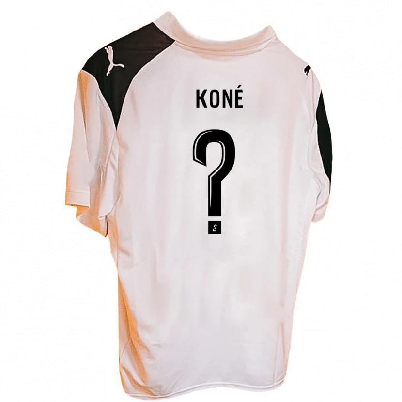 Danxen Uomo Maglia Sibiry Koné #0 Arancione Nero Kit Gara Home 2025/26 Maglietta