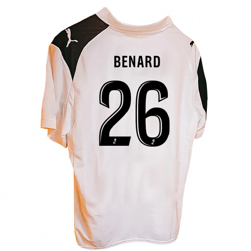 Danxen Uomo Maglia William Benard #26 Arancione Nero Kit Gara Home 2025/26 Maglietta