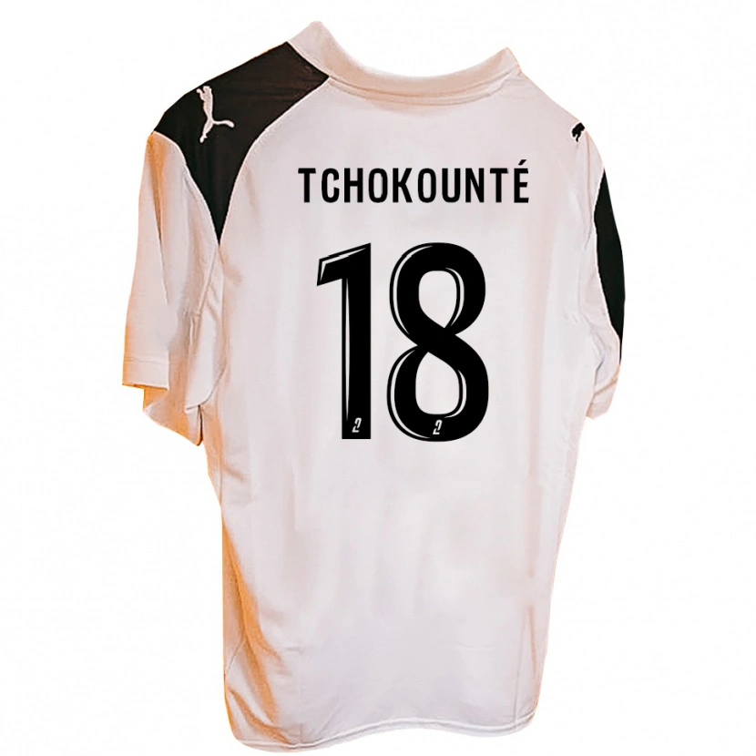 Danxen Uomo Maglia Malik Tchokounté #18 Arancione Nero Kit Gara Home 2025/26 Maglietta