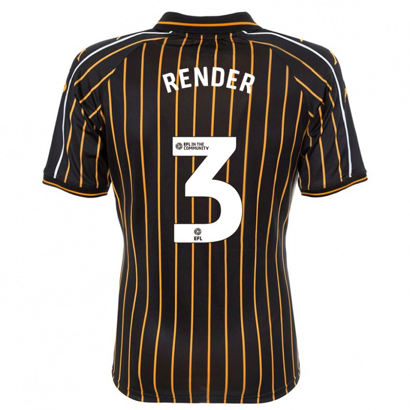 Danxen Uomo Maglia Meg Render #3 Bianco Nero Kit Gara Away 2025/26 Maglietta