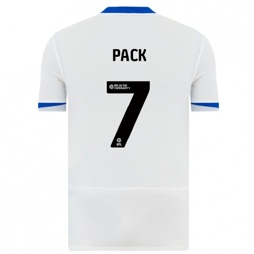 Danxen Uomo Maglia Marlon Pack #7 Bianco Nero Kit Gara Away 2025/26 Maglietta