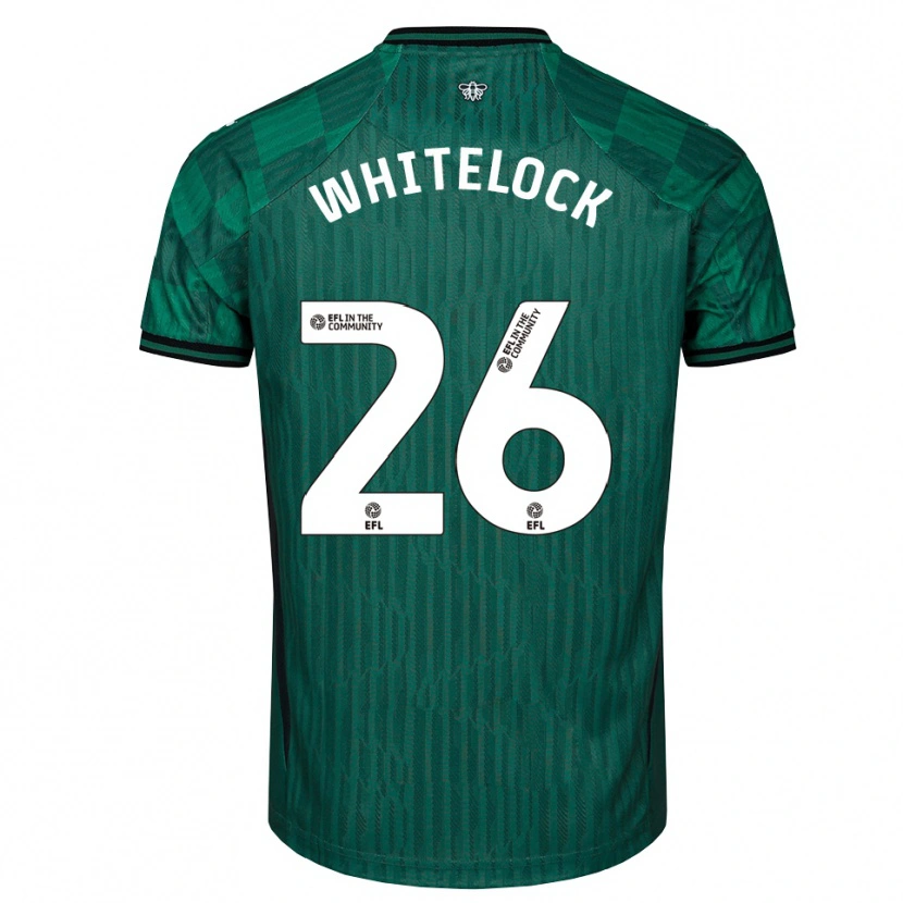 Danxen Uomo Maglia Lily Whitelock #26 Verde Nero Kit Gara Away 2025/26 Maglietta