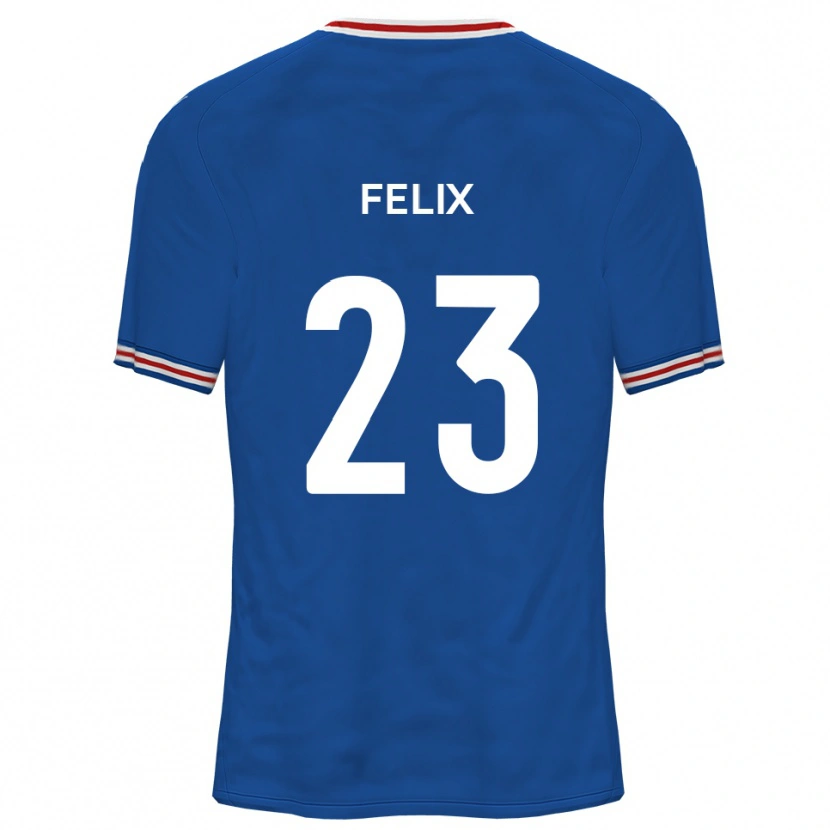 Danxen Uomo Maglia Joe Felix #23 Blu Dodger Kit Gara Away 2025/26 Maglietta