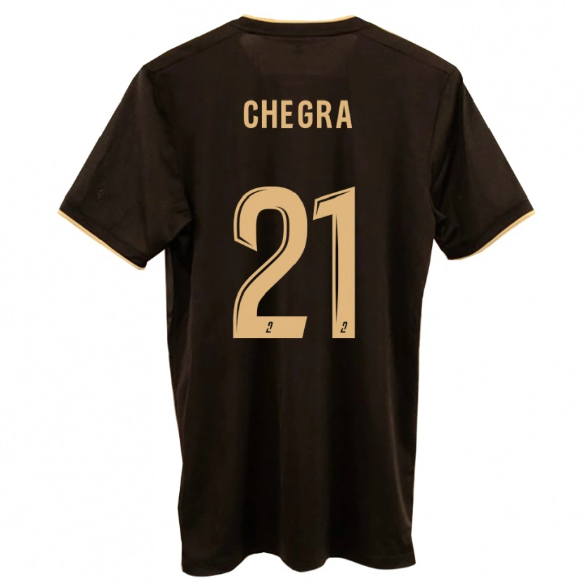 Danxen Uomo Maglia Ivane Chegra #21 Blu Rosso Kit Gara Away 2025/26 Maglietta