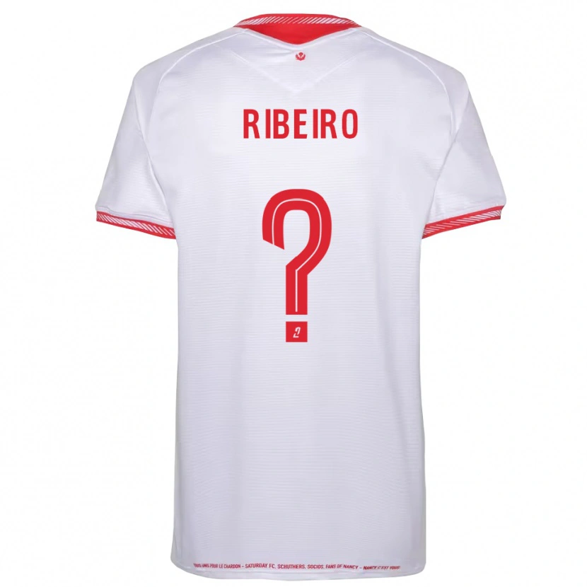 Danxen Uomo Maglia Maelle Ribeiro #0 Nero Rosso Kit Gara Away 2025/26 Maglietta