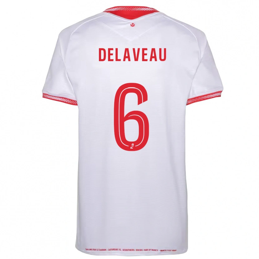 Danxen Uomo Maglia Yanis Delaveau #6 Nero Rosso Kit Gara Away 2025/26 Maglietta