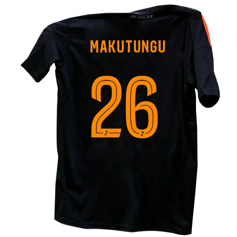 Danxen Uomo Maglia Cédric Makutungu #26 Bianco Rosso Kit Gara Away 2025/26 Maglietta