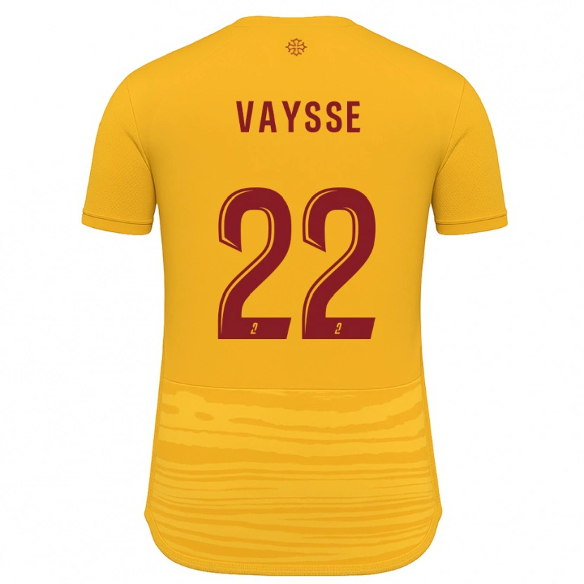 Danxen Uomo Maglia Sophie Vaysse #22 Arancione Bordeaux Kit Gara Away 2025/26 Maglietta