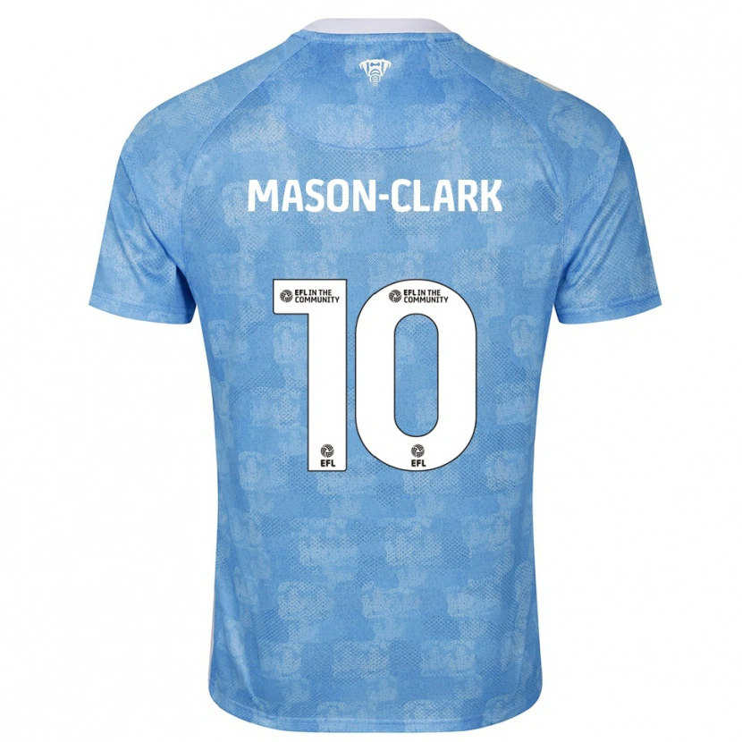 Danxen Donna Maglia Ephron Mason-Clark #10 Azzurro Cielo Bianco Kit Gara Home 2025/26 Maglietta