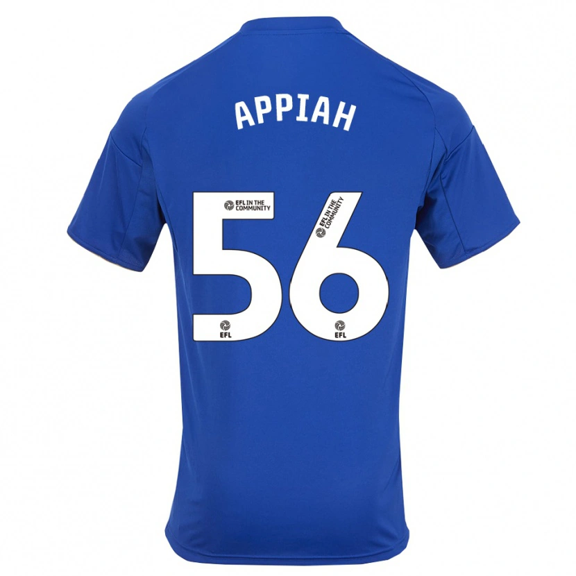 Danxen Donna Maglia Paul Appiah #56 Blu Oro Kit Gara Home 2025/26 Maglietta