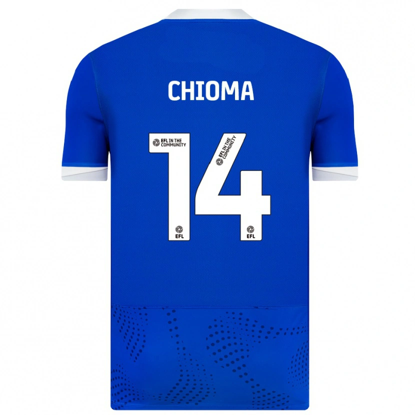 Danxen Donna Maglia Nathaniel Chioma #14 Blu Bianco Kit Gara Home 2025/26 Maglietta
