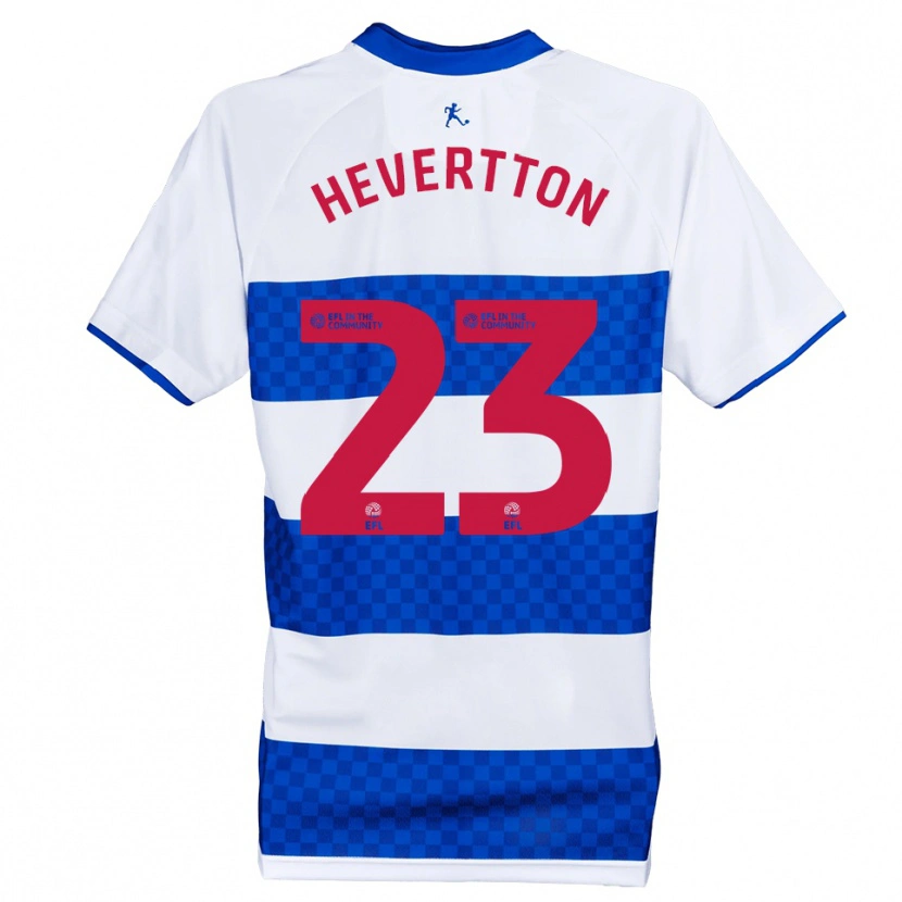 Danxen Donna Maglia Hevertton #23 Blu Bianco Kit Gara Home 2025/26 Maglietta