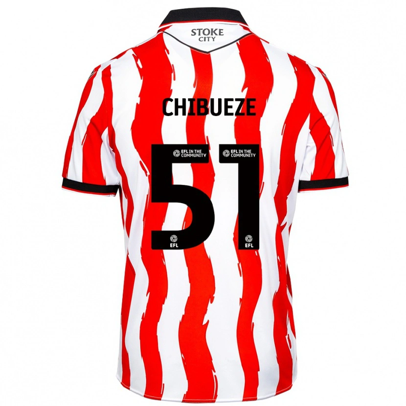 Danxen Donna Maglia Chinonso Chibueze #51 Bianco Rosso Kit Gara Home 2025/26 Maglietta