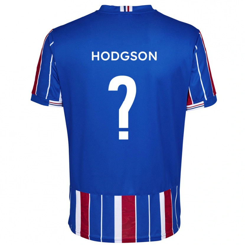 Danxen Donna Maglia Jamie Hodgson #0 Blu Rosso Bianco Kit Gara Home 2025/26 Maglietta