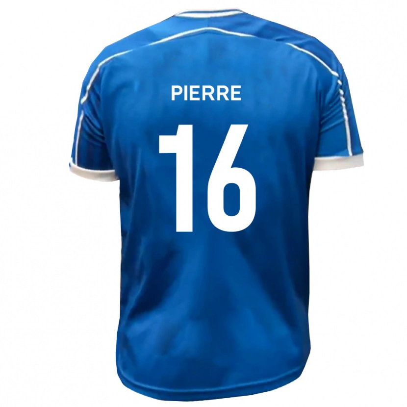 Danxen Donna Maglia Aaron Pierre #16 Blu Bianco Kit Gara Home 2025/26 Maglietta