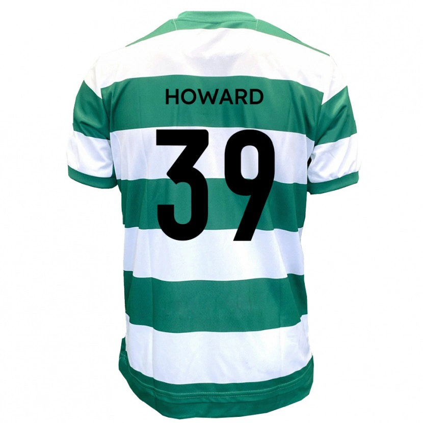 Danxen Donna Maglia Will Howard #39 Verde Bianco Kit Gara Home 2025/26 Maglietta