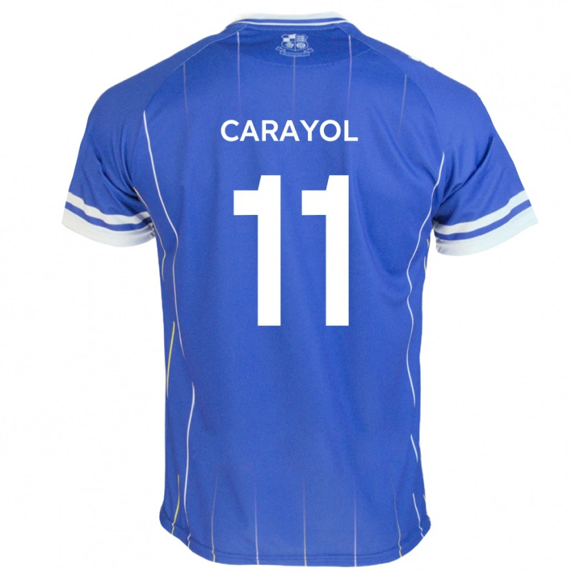 Danxen Donna Maglia Mustapha Carayol #11 Blu Reale Kit Gara Home 2025/26 Maglietta