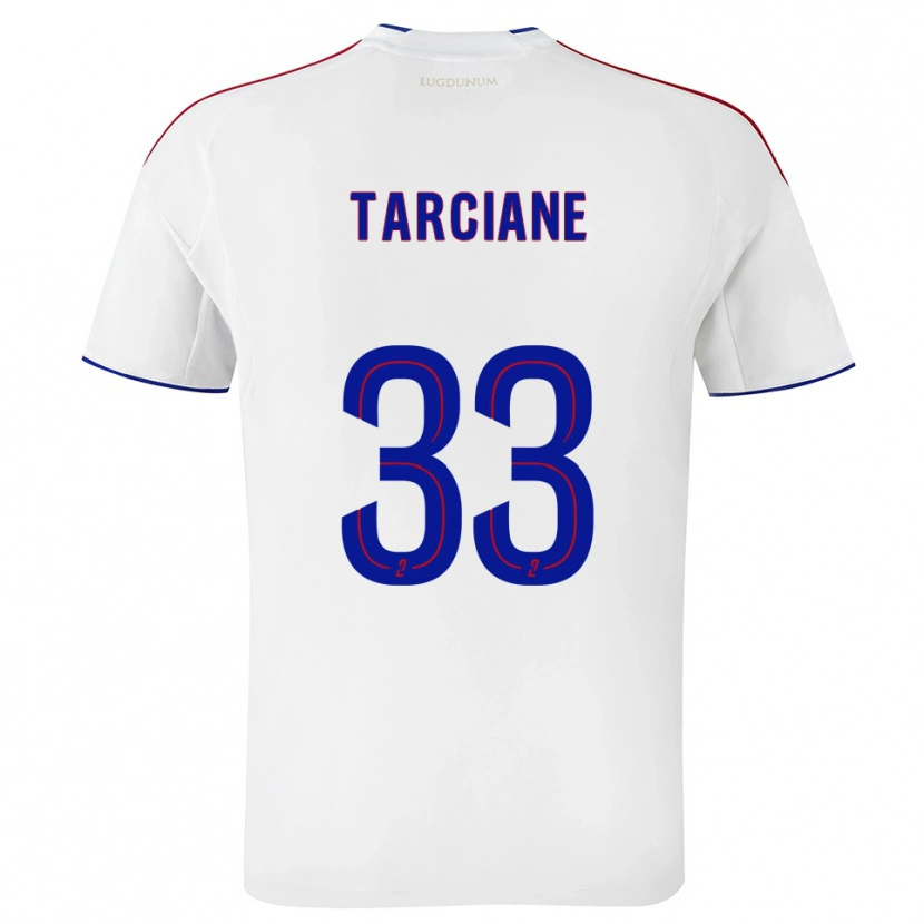 Danxen Donna Maglia Dos Santos De Lima Tarciane #33 Bianco Rosso Kit Gara Home 2025/26 Maglietta