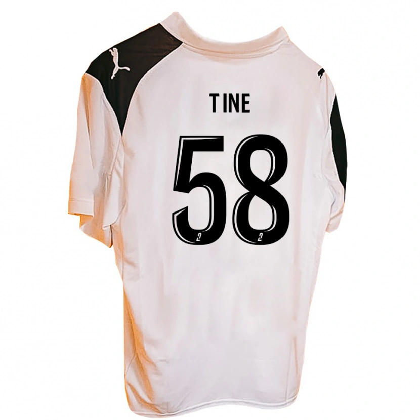Danxen Donna Maglia Mactar Tine #58 Nero Bianco Kit Gara Home 2025/26 Maglietta