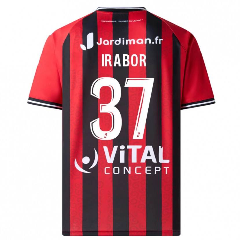 Danxen Donna Maglia Brown Irabor #37 Rosso Nero Kit Gara Home 2025/26 Maglietta