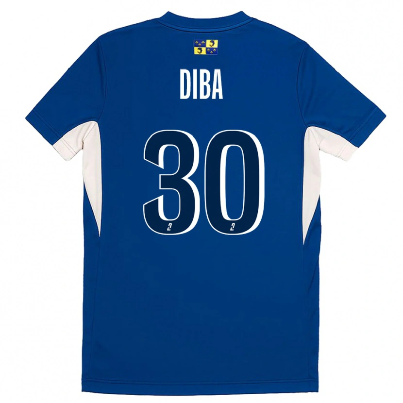 Danxen Donna Maglia Samba Diba #30 Blu Blu Marino Kit Gara Home 2025/26 Maglietta