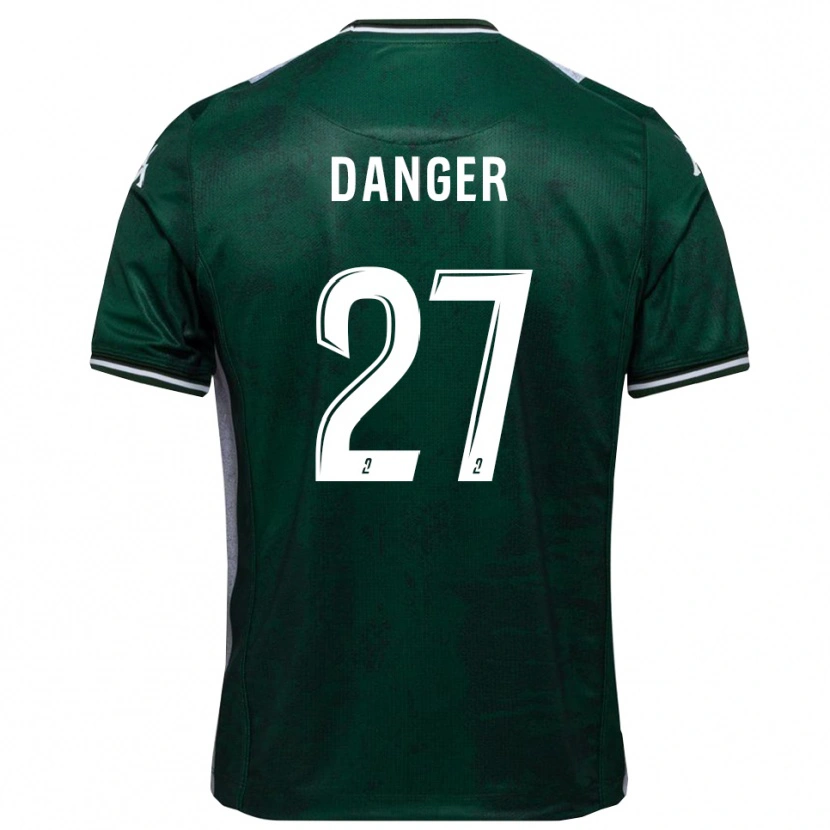 Danxen Donna Maglia Bradley Danger #27 Verde Bianco Kit Gara Home 2025/26 Maglietta