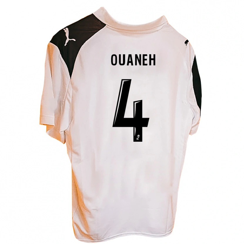 Danxen Donna Maglia Peter Ouaneh #4 Arancione Nero Kit Gara Home 2025/26 Maglietta