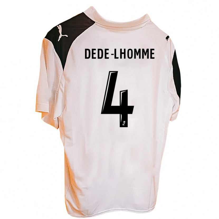 Danxen Donna Maglia Noah Dede-Lhomme #4 Arancione Nero Kit Gara Home 2025/26 Maglietta