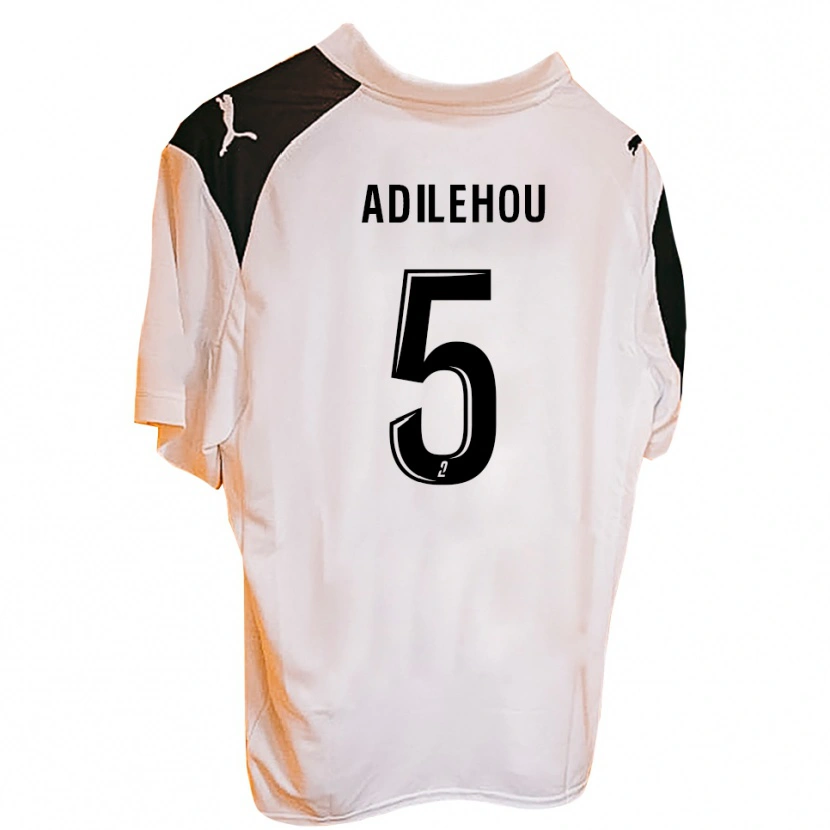 Danxen Donna Maglia Moïse Adilehou #5 Arancione Nero Kit Gara Home 2025/26 Maglietta