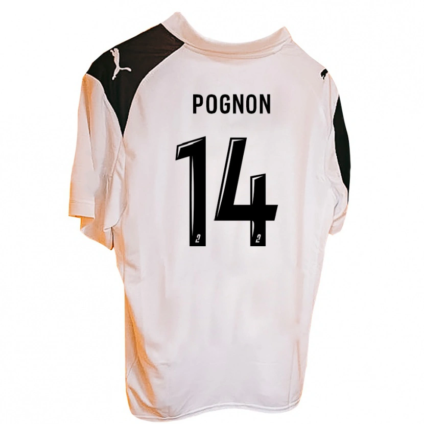 Danxen Donna Maglia Ange Pognon #14 Arancione Nero Kit Gara Home 2025/26 Maglietta