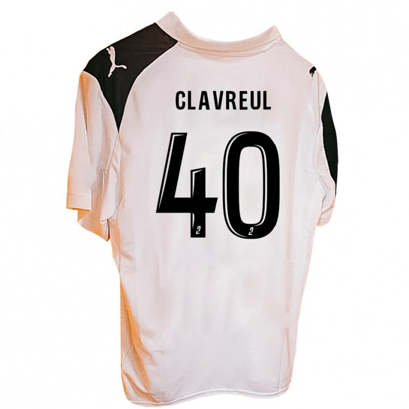 Danxen Donna Maglia Ethan Clavreul #40 Arancione Nero Kit Gara Home 2025/26 Maglietta