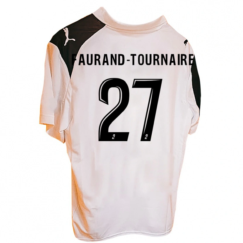 Danxen Donna Maglia Aymeric Faurand-Tournaire #27 Arancione Nero Kit Gara Home 2025/26 Maglietta