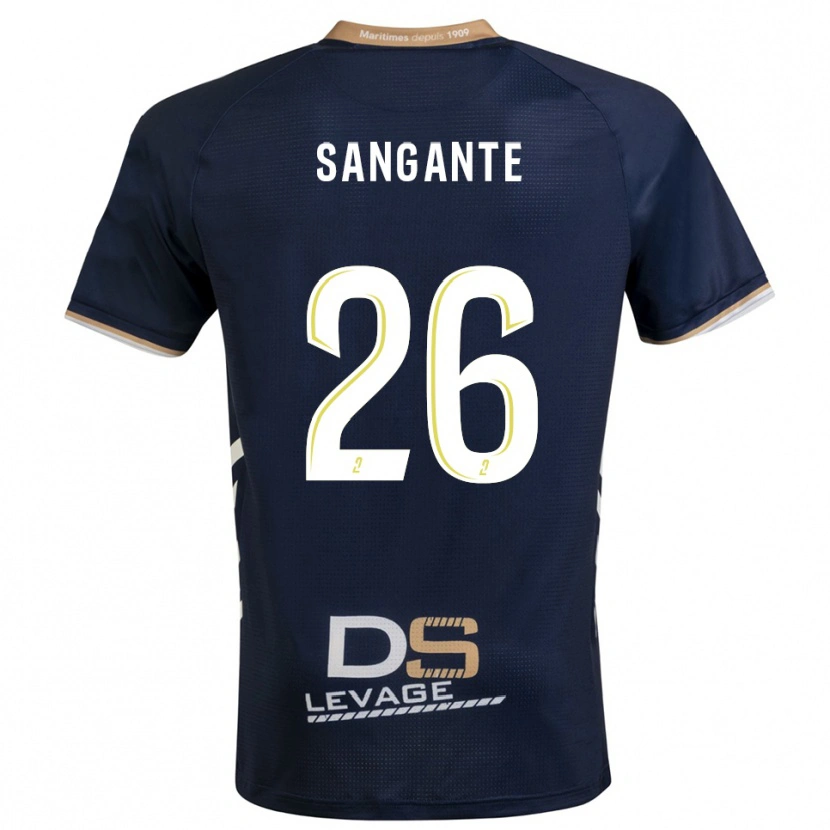 Danxen Donna Maglia Opa Sangante #26 Blu Marino Oro Kit Gara Home 2025/26 Maglietta